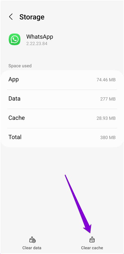 4. Reinstall or Clear WhatsApp Data
