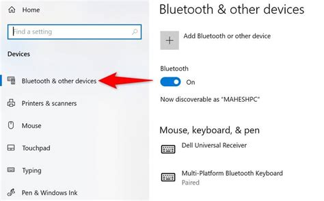 4. Remove extra Bluetooth devices