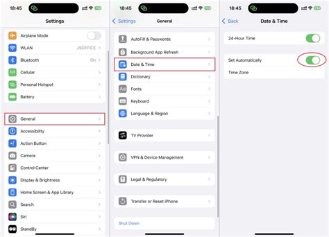 4. Set Correct Date and Time on Your Phone