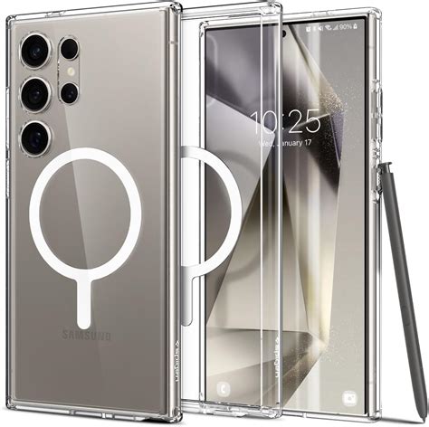 4. Spigen Transparent Kickstand Case