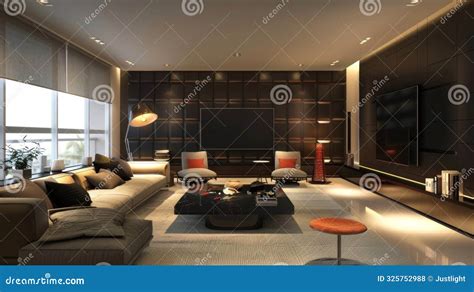 4. Statement backdrop in a room