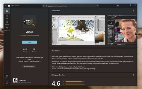 4. The GIMP Photo Editor