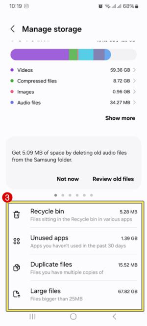 4. Uninstall unused apps
