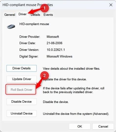 4. Update, Roll Back or Uninstall Mouse Driver