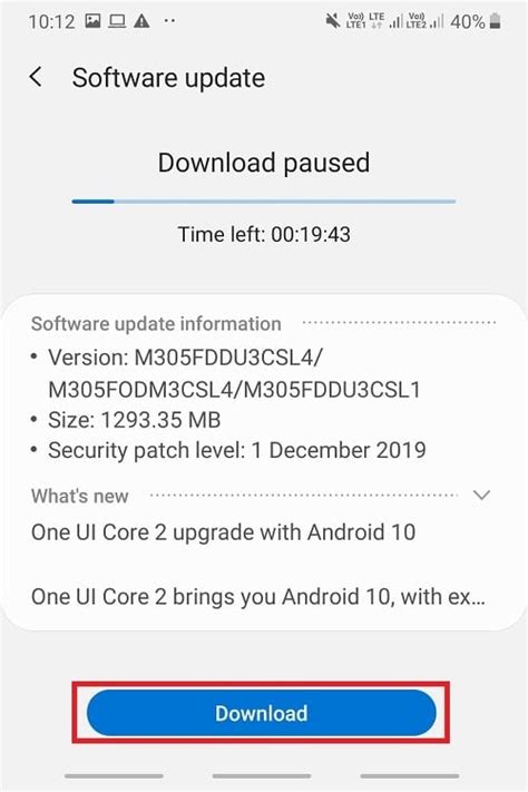 4. Update Your Phone to the Latest Version of Android