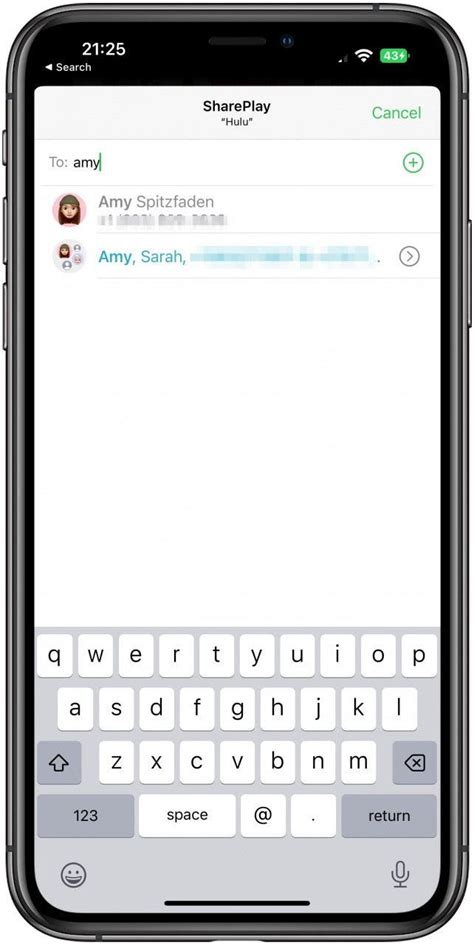 4. Use SharePlay inside Messages