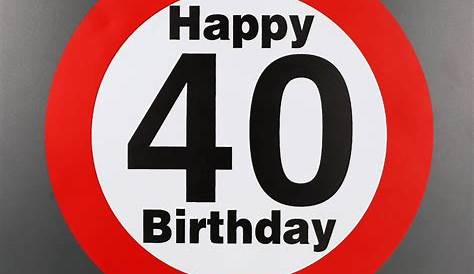 Geburtstag 40