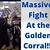 40 person brawl at golden corral