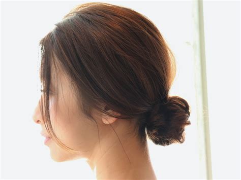 40代　まとめ髪　簡単