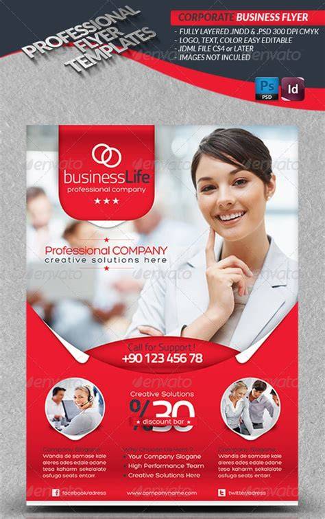 40+ Business Flyer Templates (Word & PSD) | Design Shack
