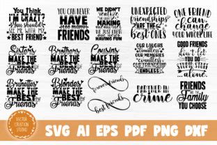 Download 40 Friendship Quotes Bundle Files