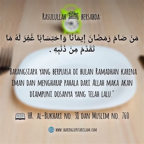 40 Hadits Tentang Puasa » 2021 Ramadhan