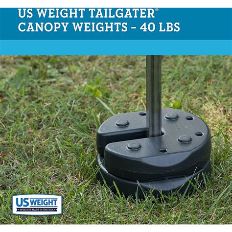 40 lb canopy weights