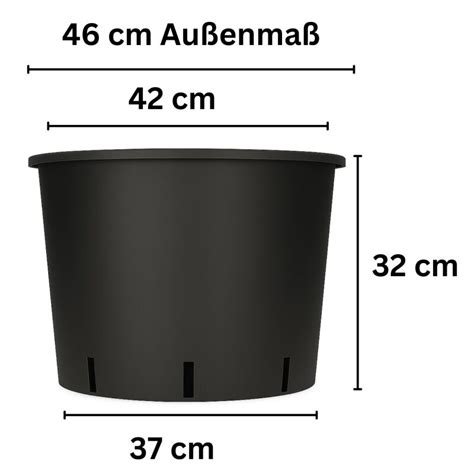Blumentopf CYLINDRO rund aus Kunststoff eBay