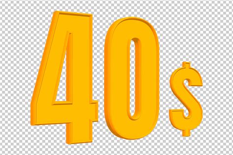 40 of 40 dollars