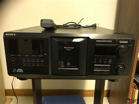 Sony CDPCX400 Mega Storage 400 Disc CD Player TekRevolt