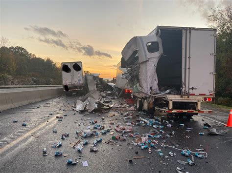 401 accident today kingston news
