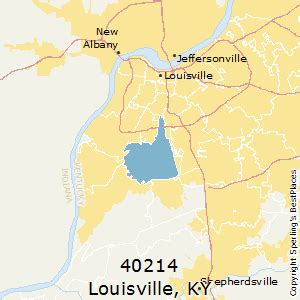 40214 Zip Code Map
