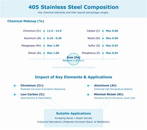 Uncovering the Versatile Nature of 405 Stainless Steel: An In-Depth Look into its Properties