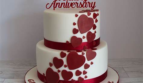 40th Wedding Anniversary Cake Designs Rhonda Carlton Bruidstaart
