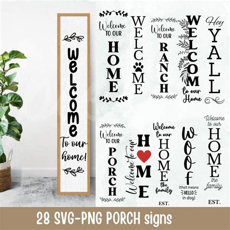 Download 41+ Welcome Porch Sign Making Bundle
 Pics Easy Edite