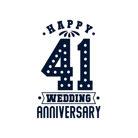 18+ 41Th Wedding Anniversary