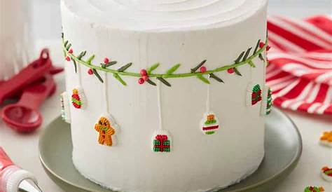 42 Cheerful Christmas Cake Ideas | Wilton | Christmas cakes easy