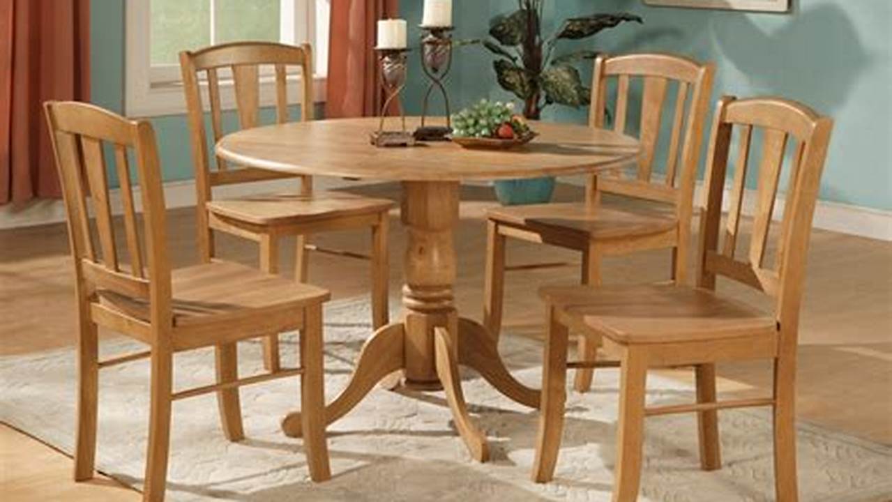 42 Inch Round Kitchen Table Sets: A Complete Buyer's Guide