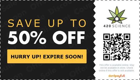 420 science coupon code