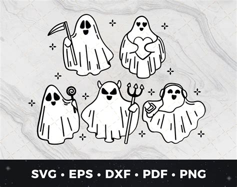 Download 425+ Ghost Halloween Bundle Pics Cut Files