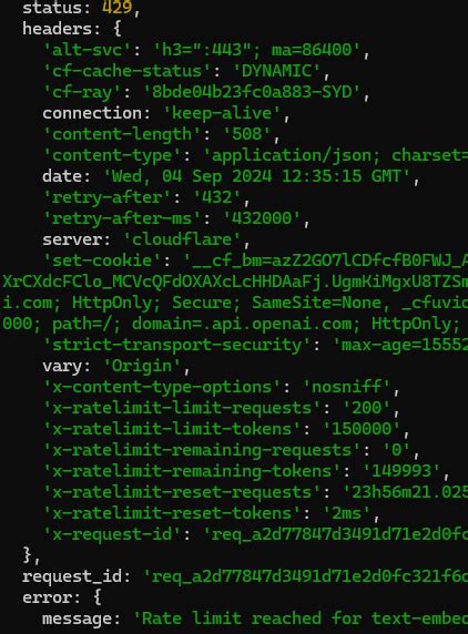 429 error code api gateway