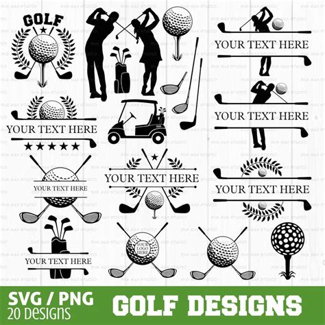 Download 43+ 22 Golf Designs Bundle
 Pictures Easy Edite