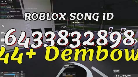 44+ Dembow Roblox Song IDs/Codes - YouTube