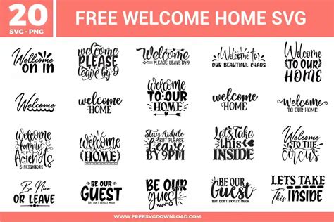 Download 441+ Welcome Home Svg Free DXF File Easy Edite
