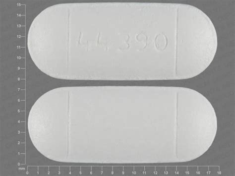 44390 white pill