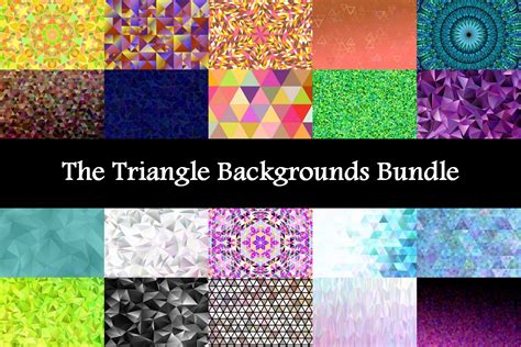 Download 447+ The Triangle Backgrounds Bundle SVG Images