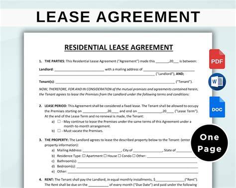 45+ SAMPLE Rental Agreements in PDF | MS Word