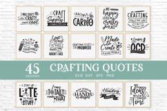Download 45 Crafting Quotes Svg Bundle Dxf Eps... Cut Files