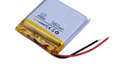 453030 503030 3.7v 500mah Lithium Polymer Rechargeable