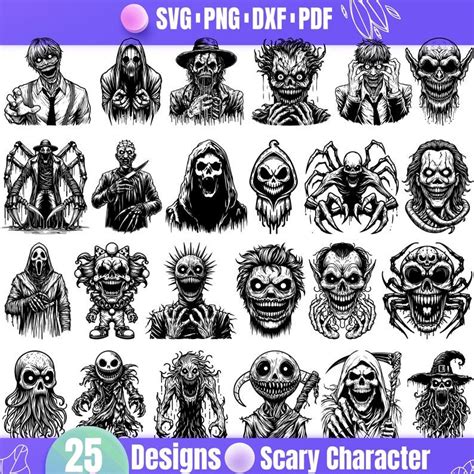 Download 46  Scary Pictures Commercial Use DXF Files
