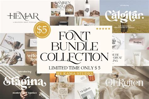 Download 467  Font Bundle Collection Images Files Free PSD Mockups