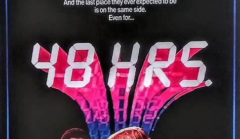 48 Hours Movie Poster Hrs. (1982) Original German A0 Original