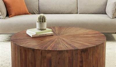 48 Inch Round Coffee Tables
