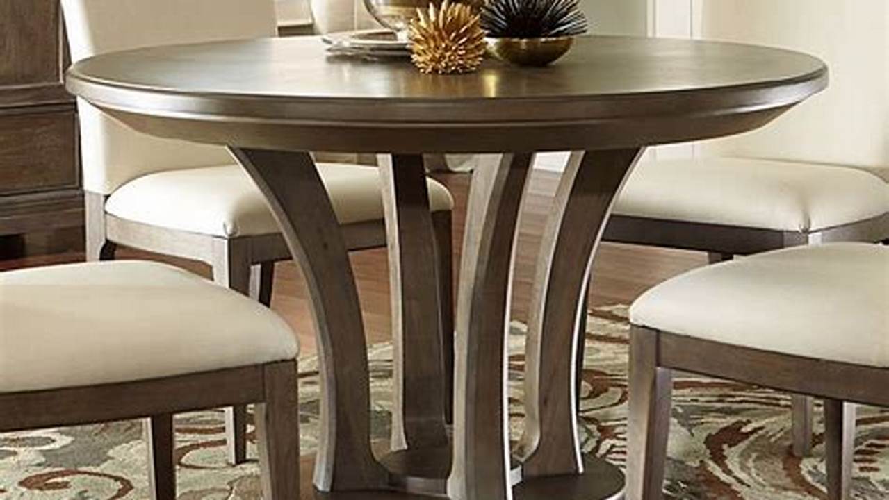 Choosing the Right 48 Inch Round Kitchen Table and Chairs