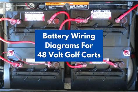 Navigating The 48 Volt Club Car Golf Cart Battery Wiring Diagram WIREGRAM