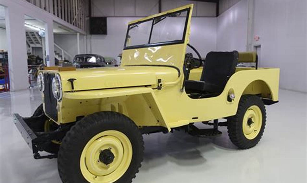 48 willys jeep for sale