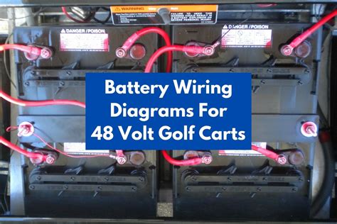 48 Volt Golf Cart Battery Wiring Diagram Club Car, EZ Go, Yamaha