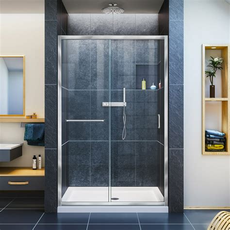 48 wide sliding shower door
