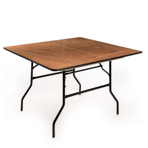 48 x 48 square folding table