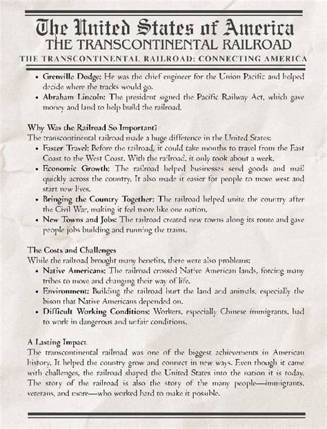 49+ Transcontinental Railroad Definition In Your Own Words Background